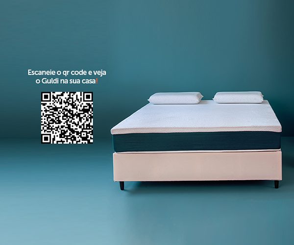 Bundle do colchão king com QR Code