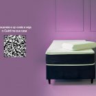 Bundle do colchão solteiro king com QR Code