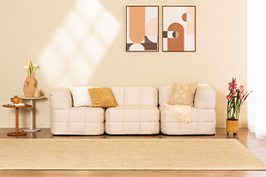 Sofá Pop Up Modular 3 Lugares